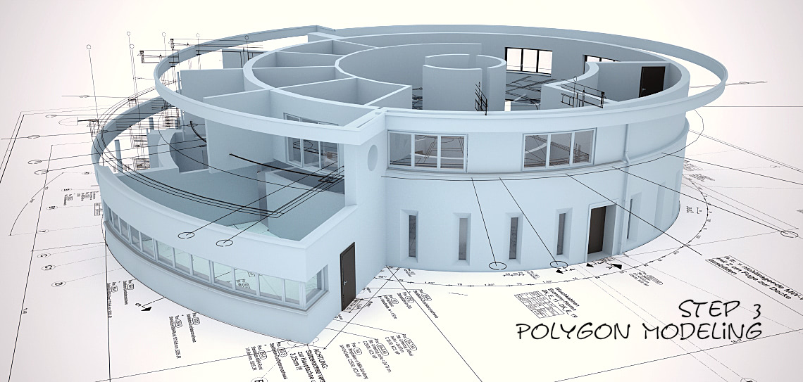 Architekturvisualisierung - 3D Modeling, Animation und Rendering Beispiel 6